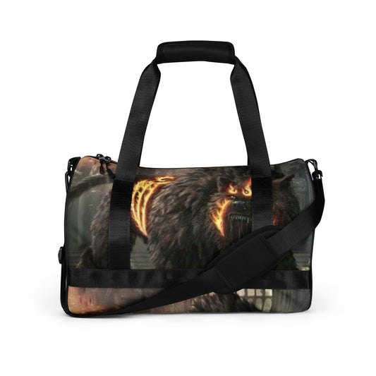 All-over print gym bag