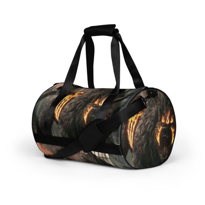 All-over print gym bag