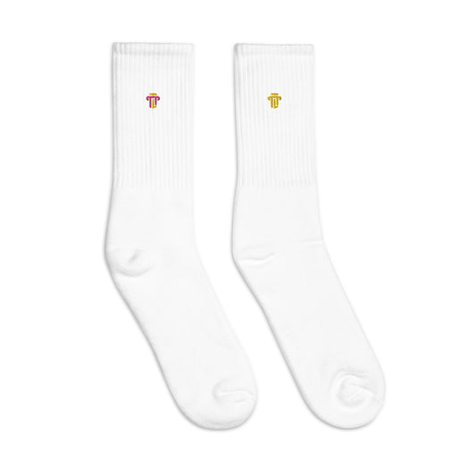 Embroidered socks